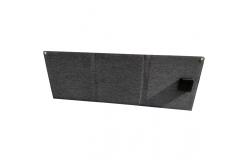China Outdoor Flexible Monocrystalline Silicon Solar Charger with Dual USB and 3A Current supplier