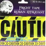 Halloween Birthday Party theme warning caution PE tapes for event decoration,Halloween Caution Tapes,Halloween Warning T for sale