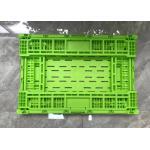 Foldable Mesh Wall Turnover Plastic Storage Crates For Vegetable Fruits