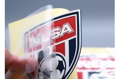 China 1.0mm Custom Heat Transfer Printing Label With 3 Colours Silicone Logo supplier