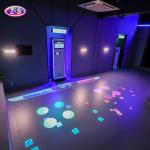 Commercial Ultra Short Throw Interactive Floor Display with Coin Control
