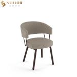 56cm length Ultra Modern Dining Chairs With Metal Legs for sale