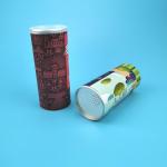 CMYK Composite Paper Tube Packaging For Nuts Candy