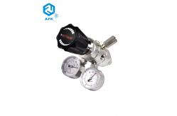 China 4000psi Hydrogen Regulator High Pressure Gas With Two Pressure Gauge supplier