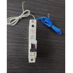 10KA Single Phase RCBO Circuit Breaker With Connection Cable for sale