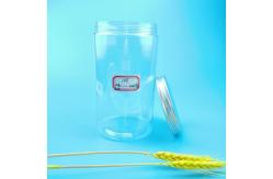 China 1200ml Transparent Sealed Plastic Food Jars For Spice supplier