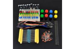 China Electronic Components starter Kit for Ardu Fans Package with Breadboard, Wire supplier
