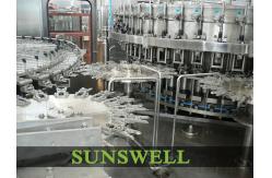 China Hydraulic Carbonated Filling Machine , Soda Water Filling Machine supplier