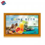 High Resolution 1080P RK3288 Processor Outdoor LCD Digital Signage Orange for sale