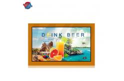 China High Resolution 1080P RK3288 Processor Outdoor LCD Digital Signage Orange supplier