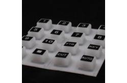 China MIDI 4X4 Backlit Custom Silicone Rubber Keypads supplier