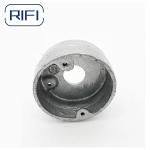 1 Hole 20mm Knockout Circular Junction Box Conduit Loop In Box