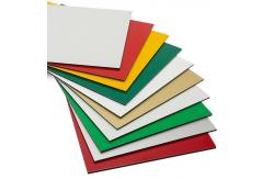China Gold Mirror 3mm Aluminum Panel For Advertising Board Printing supplier