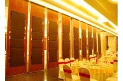 China MDF + Aluminum Sound Proofing Movable Folding Internal Doors for Banquet Hall supplier