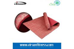 China Ningbo virson hot sale natural yoga mat/jute yoga mat supplier