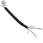 OEM Bare Copper Ethernet Cable , 24AWG 4P Cat5e Patch Cable Network