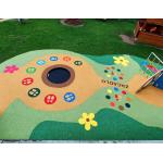 Safe and Sustainable Playgrounds IAAF 0.5mm EPDM Rubber Floor Mats for sale