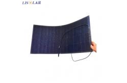 China Bendable ETFE Solar Panel Flexible Sunpower Solar Panel 100W 18V supplier