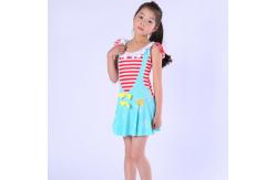 China Pretty Summer Essential Stretch Baby Girls Swimsuit supplier