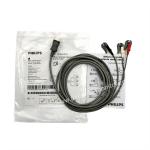 Philip 3 Lead ECG Cable Adult Clip AHA 989803160731 New Original for sale