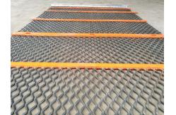 China Poly ripple screen self cleaning wire screen rectangular shape aperture as require supplier