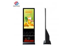 China Android OS 55 Inch CMS Digital Information Screen With Shoe Polisher supplier