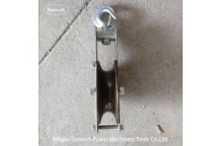 China Grounding Wire Cable Pulling Pulley Conductor Stringing Blocks supplier