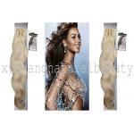 Unprocessed 100 Indian Virgin Hair Extensions , Body Wave Human Hair for sale