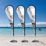 2.8m Beach Flying Flag for sale