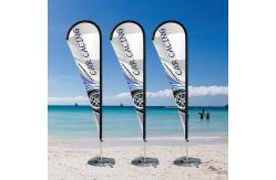China 2.8m Beach Flying Flag supplier
