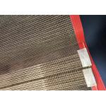 UV Dryer High Temperature Resitance 5*5mm PTFE Mesh Belt for sale