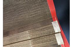 China UV Dryer High Temperature Resitance 5*5mm PTFE Mesh Belt supplier