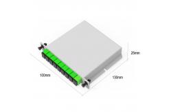 China FTTH Fiber Patch Panel Cassette Optic Fiber Plc Splitter 1x4 1x8 1x16 supplier