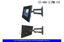 China Samsung Galaxy Ipad Kiosk Stand , Tablet Kiosk Enclosure Wall Mounted supplier