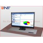 19 - 22 Inch Desktop Computer Monitor Lift With Stainless Steel Panel for sale