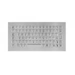Vandal Proof Rugged Panel Mount Keyboard , Stainless Steel Keyboard for Self Service Kiosk for sale