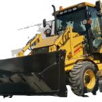 Construction and Agriculture 388H Mini Backhoe Loader with Engine Motor Pump in Russia for sale