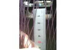 China Lightweight Flexible Badminton Net Width 50MD -3 00MD , Purple And Black supplier