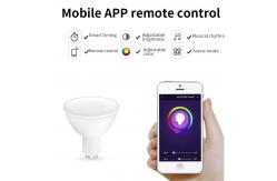 China 10W Adjustable Smart Wifi LED Bulb Aluminum PC Voice Control LED Lights supplier