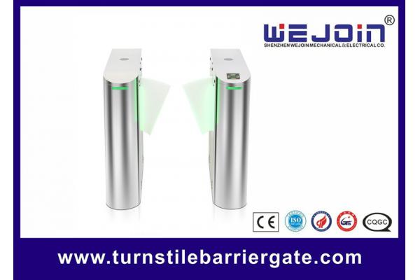 90% Non Condensation Flap Turnstile Gate Barrier With Anti Tailgating Function
