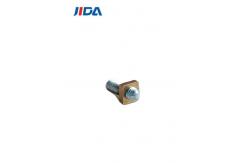 China HPb59 Copper Nut Plum Groove Hex Adjustment Screws Bolt M3 10mm supplier