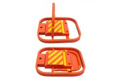 China O Shape Waterproof Rechargeable 7AH Car Parking Lock supplier