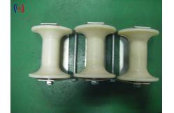 China SH130S 10KN Underground Pulling Multi Sheaves Pithead Cable Roller Pulley supplier