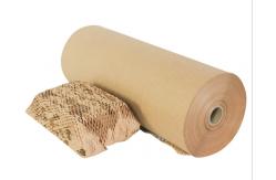 China 50cm*120m Brown Honeycomb Packing Paper Recyclable supplier