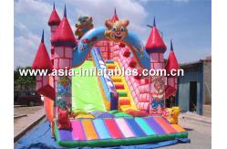 China Customized Inflatable Dry Slide In Teddy Bear Design For Sale supplier