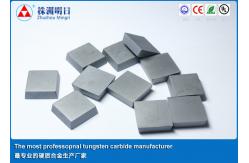 China F Cemented Carbide Brazing Carbide Inserts WC  Cobalt  High Strength supplier