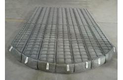 China Rectangle Ss316 Wire Mesh Demister For Vessel Boiler System supplier