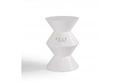 China New Simple Design Modern MDF Round Small End Table supplier