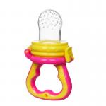 White Non Sticky Baby Silicone Teether Durable Nontoxic for sale