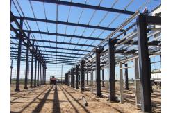 China Bolt Connection Steel Structure Warehouse Prefabricated Metal Workshop Building Kits supplier